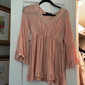 Blush Tunic Top